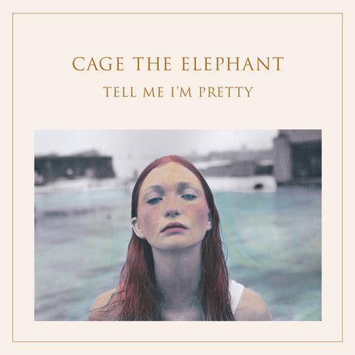 Cage The Elephant - Tell Me I'm Pretty Vinyl Record (Limited Edition Custom Clear with White & Blue Smoky Swirls) - Perfect for Music Collectors & Vinyl Enthusiasts