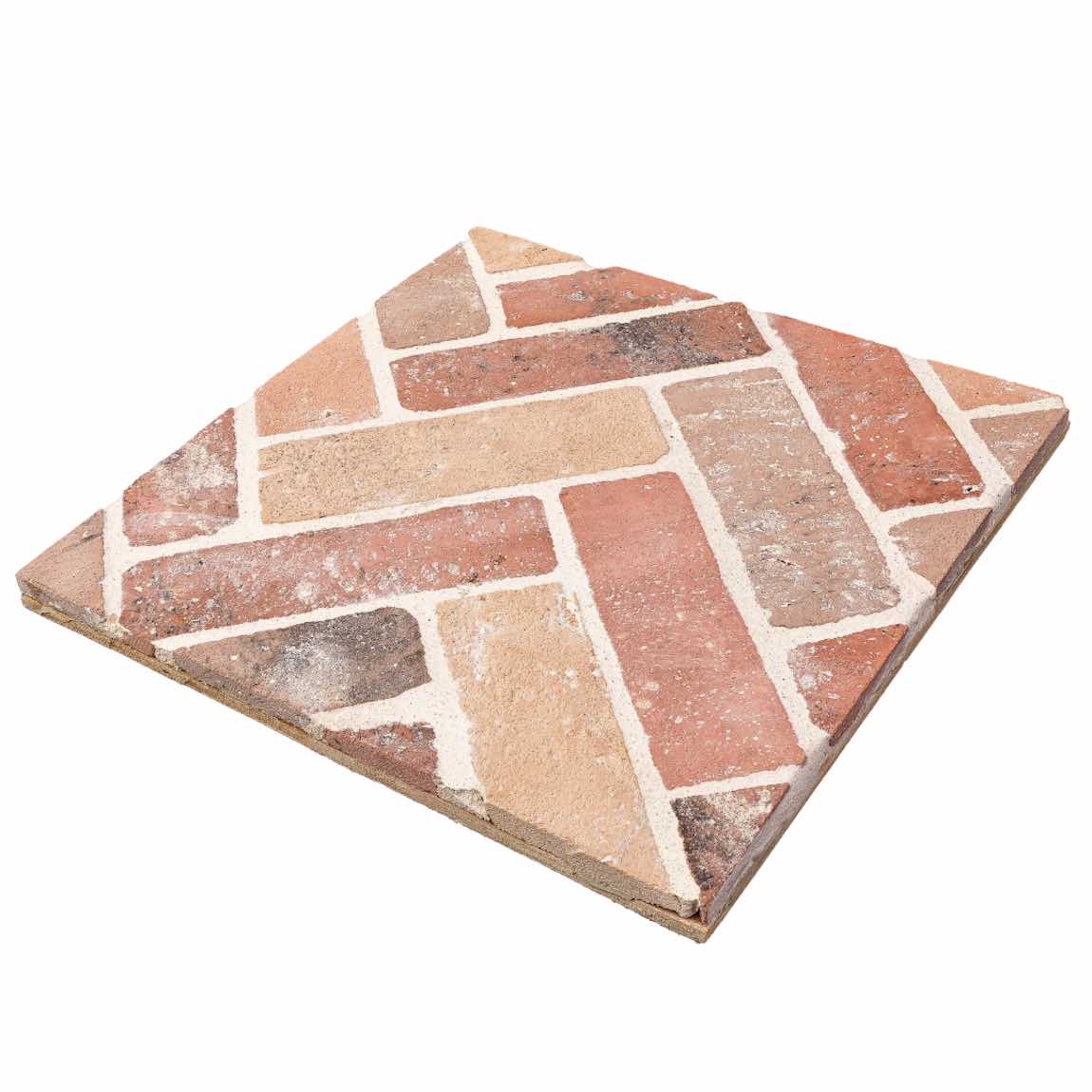 Handmade Terracotta Brick Paver Tile 2x8 - Natural Clay Flooring for Patio, Garden & Walkway - Durable Outdoor & Indoor Decorative Tiles