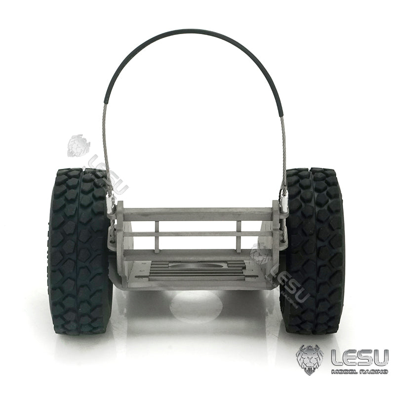 1/14 Scale LESU PC360 Metal Hydraulic RC Excavator with Painted Bucket, Trailer, Scarifier, Compactor & Crusher - 3-Section Arm for Construction Simulation & Professional RC Hobbyists