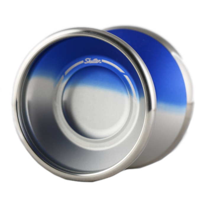 YoYoFactory Shutter BI METAL Yo-Yo - Professional Unresponsive Metal Yoyo for Advanced Players - Perfect for Competition, Tricks & Performance