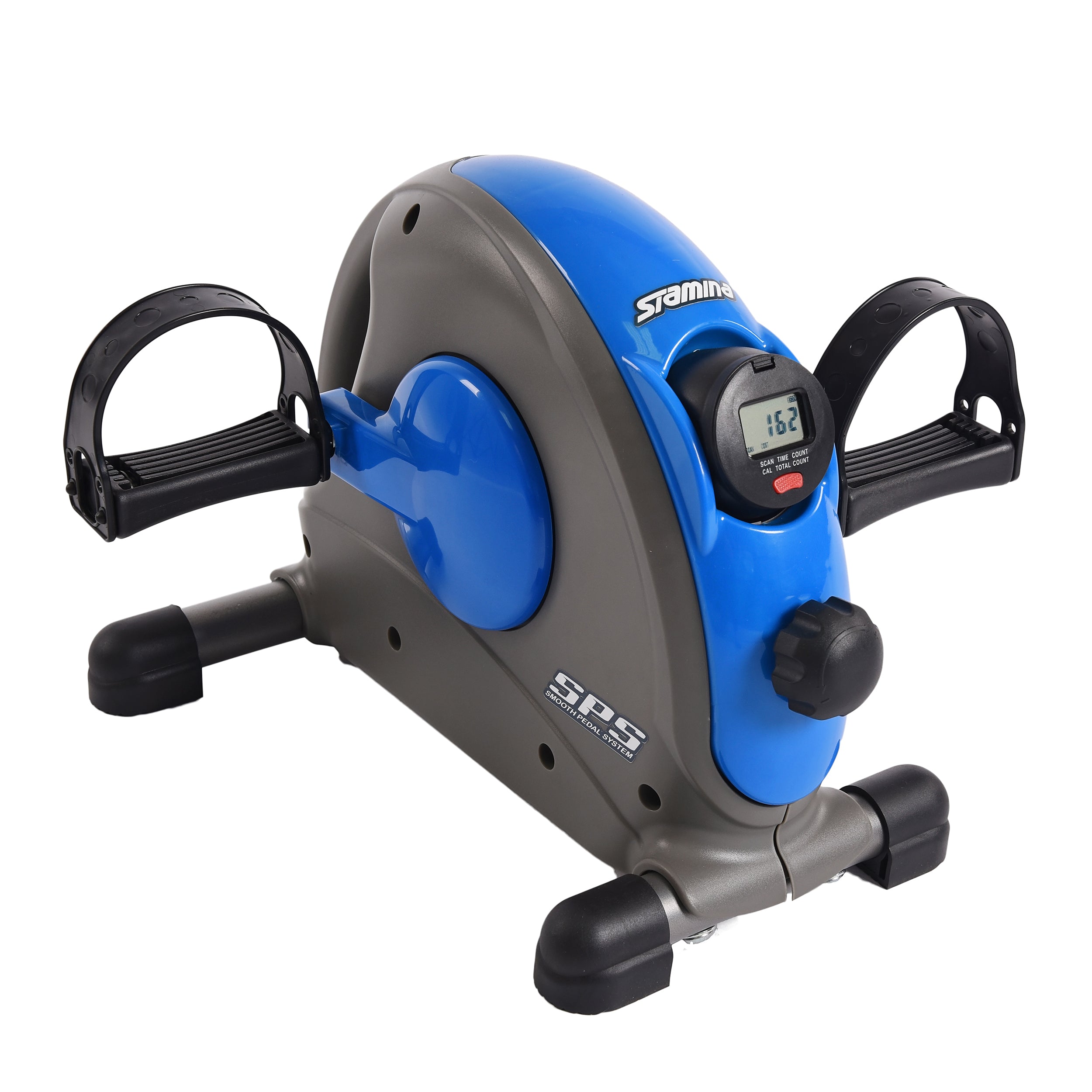Stamina Mini Exercise Bike with Smooth Pedal System - Portable Under Desk Pedal Exerciser for Home & Office Workouts - Improve Fitness & Circulation While Sitting