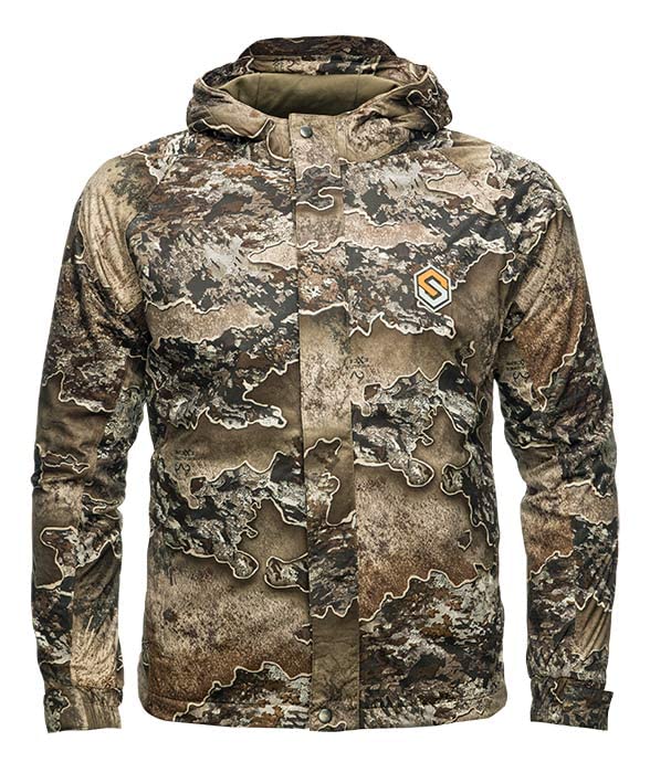 Scentlok Vapour Midweight Waterproof Camo Hunting Jacket for Men - Realtree Camouflage Outdoor Gear for Deer & Turkey Hunting, Hiking & Camping