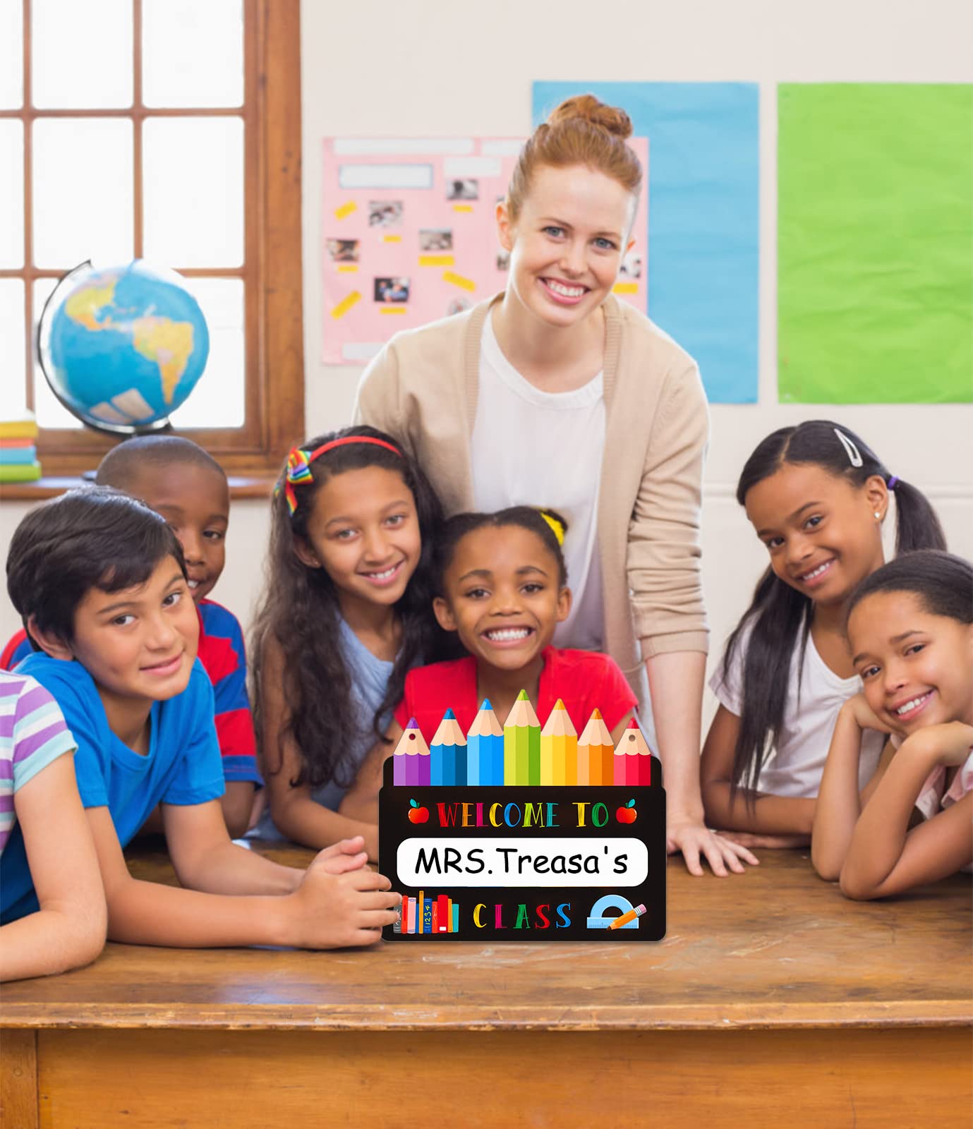 Personalized Teacher Welcome Sign - 13