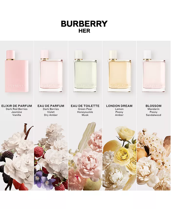 Burberry Her Blossom 3.3 oz Eau de Toilette for Women - Floral Fragrance for Daytime Wear & Special Occasions