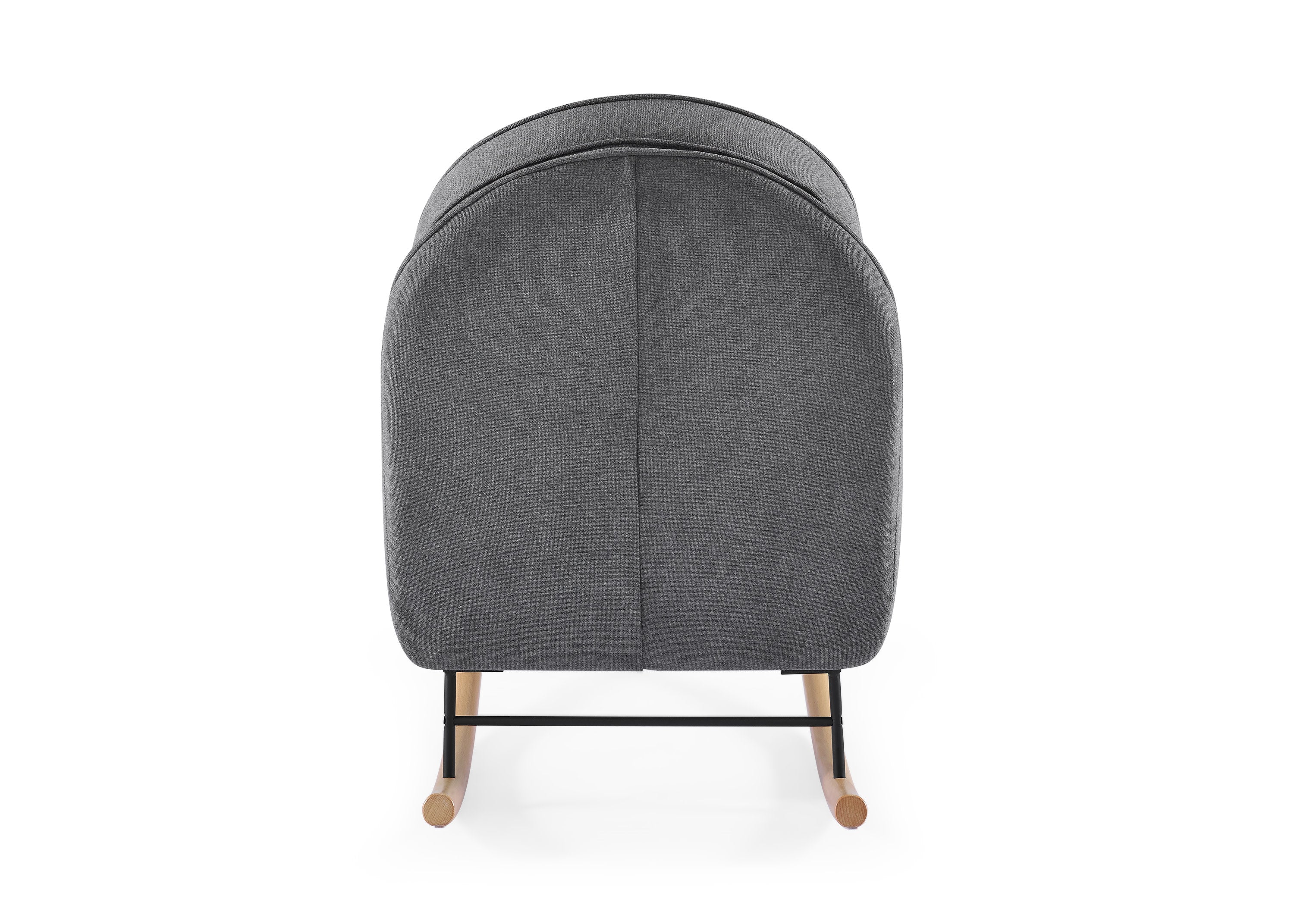 LiveSmart Evolve Fabric Ella Rocker - Comfortable & Stylish Rocking Chair for Living Room, Nursery, or Office Relaxation