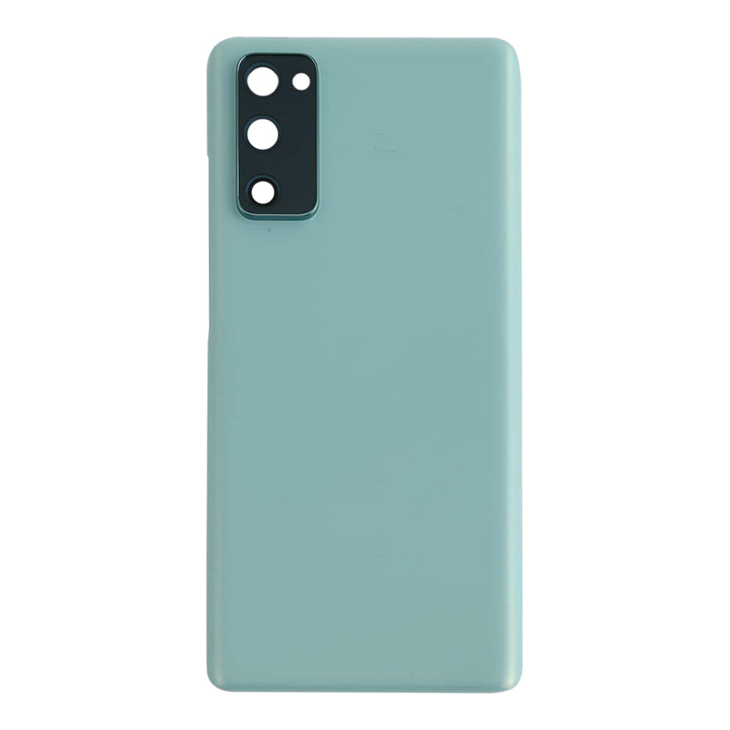 Original Samsung Galaxy S20 FE Back Glass Replacement with Camera Lens Cover - DIY Repair Part for Cracked/Damaged Phone - Perfect for Home, Office & Travel Use