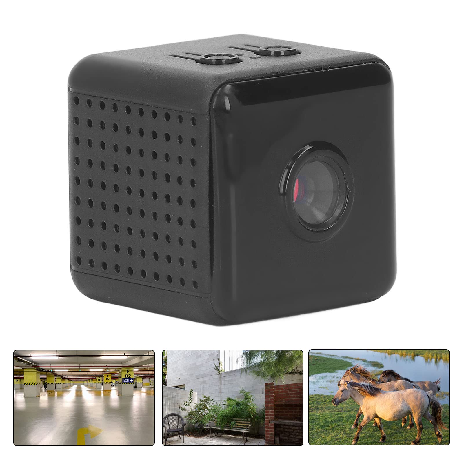 1080P Wireless Security Camera with Night Vision - Indoor/Outdoor Battery Powered CCTV Camera for Home, Apartment, Shop & Office - Monitor Baby, Pets & Property Safely Day & Night