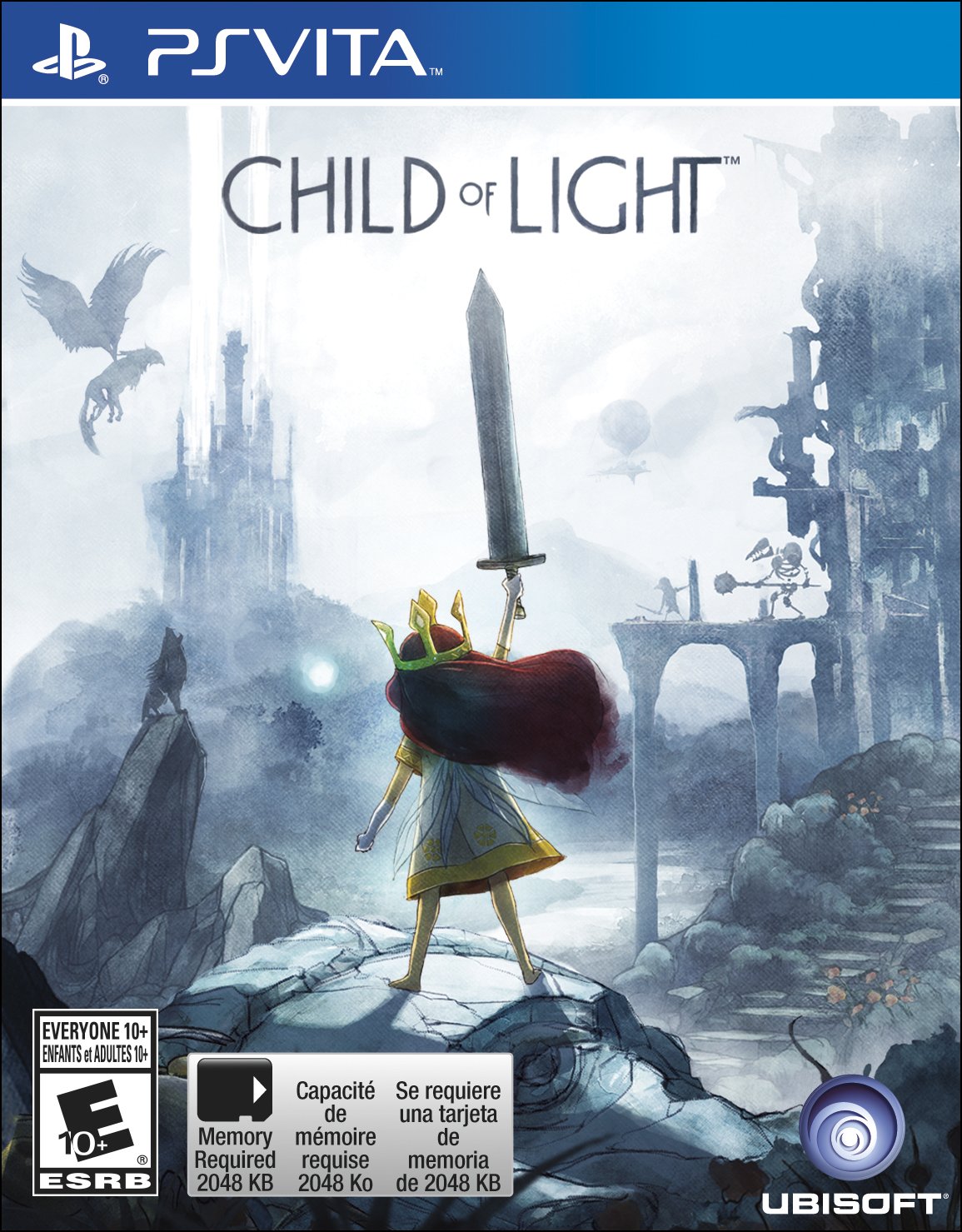 Child of Light - PlayStation Vita Standard Edition | Fantasy RPG Adventure Game | Perfect for Travel & On-the-Go Gaming