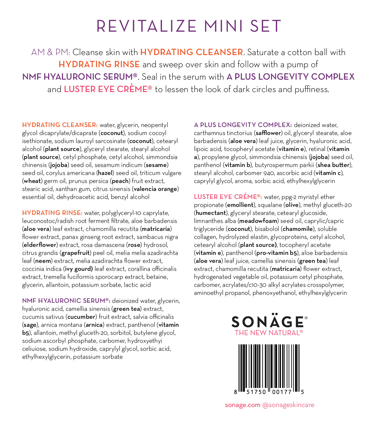 Revitalize Mini Set - Wholesale Skincare Bundle for Glowing Skin | Perfect for Spa, Gifts & Travel