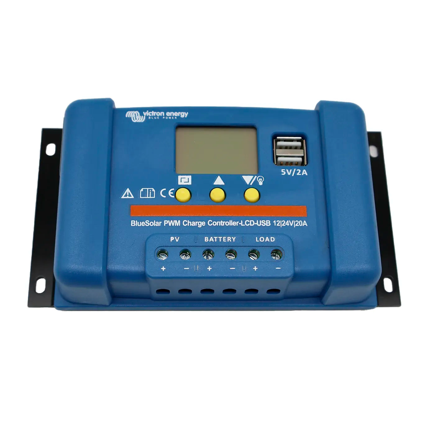 Victron BlueSolar PWM Solar Charge Controller with LCD Display - Perfect for Off-Grid Solar Systems, RVs, Boats & Home Energy Storage
