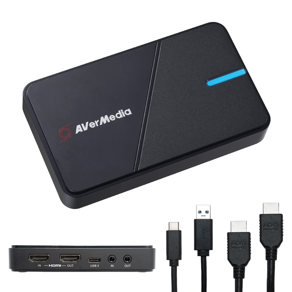 AVerMedia GC551G2 Live Gamer Extreme 3 - 4K Capture Card for Streaming, 1440p120 Video Capture Device for PS5, Xbox Series X/S, Nintendo Switch & PC | Compatible with Twitch, OBS, Windows & Mac | Perfect for Game Streaming, Live Broadcasts & Content Creation