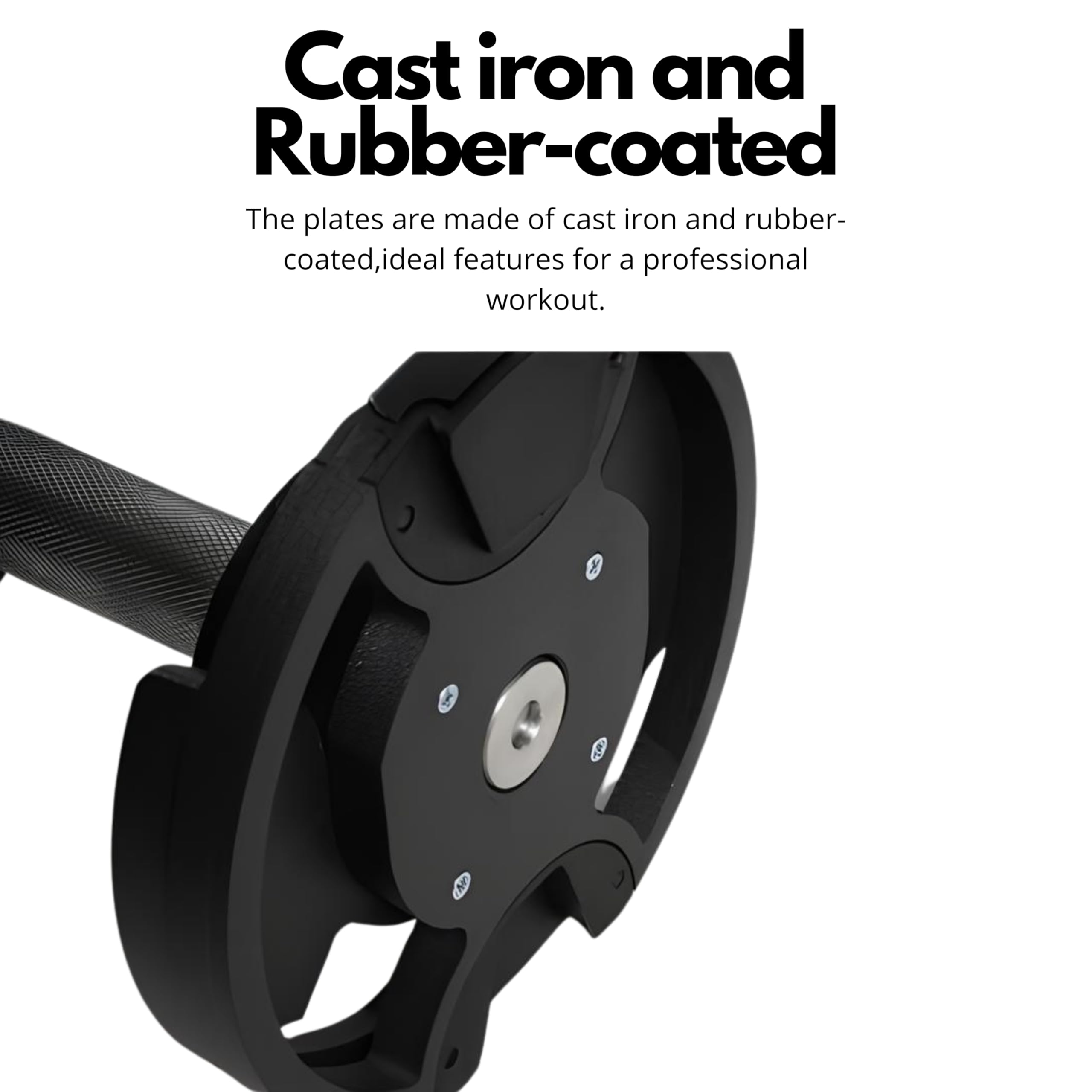 DONATIF Adjustable Dumbbells 40kg - Steel & Rubber Weight Set for Home Gym & Fitness Training - Perfect for Strength Training, Muscle Building & Full Body Workouts