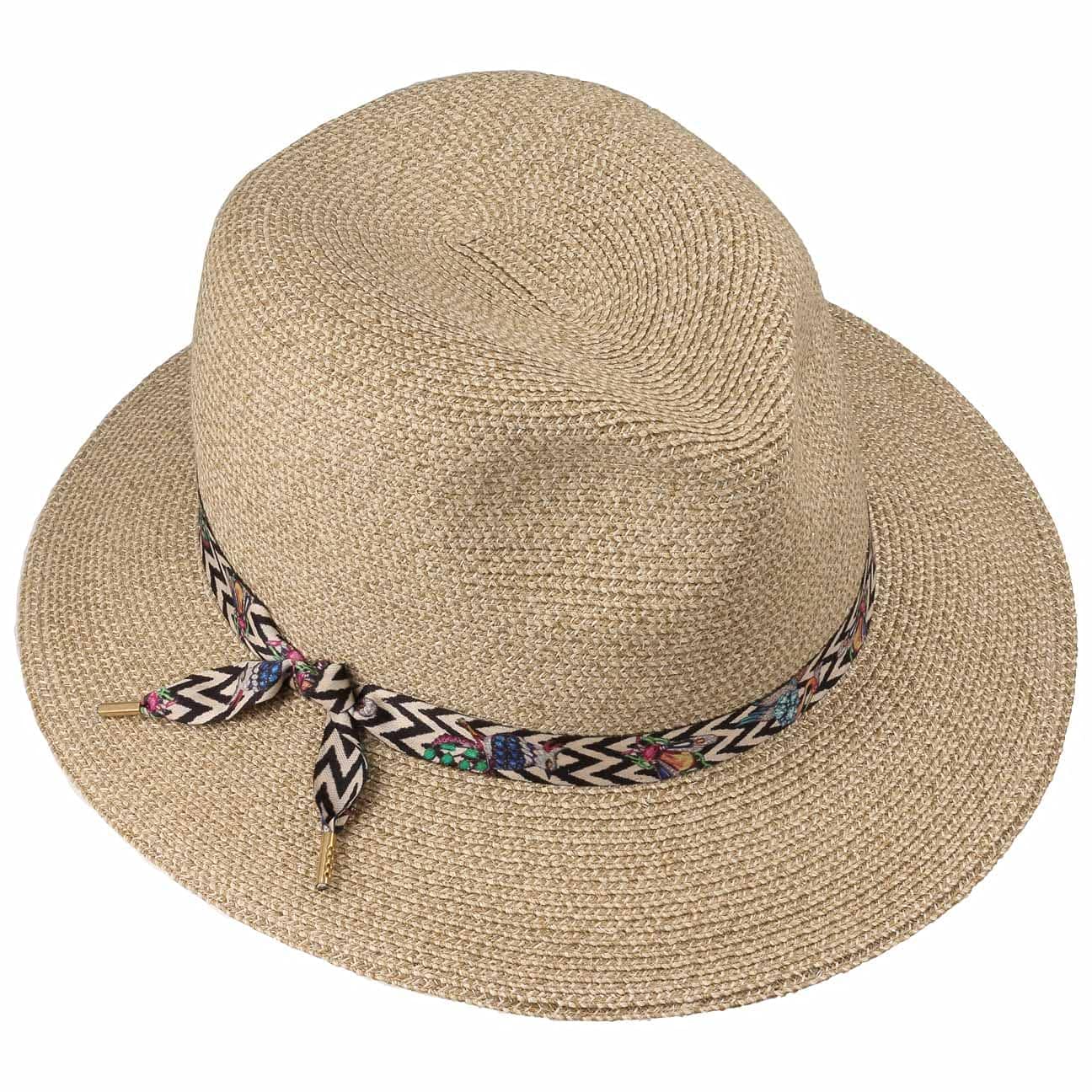 Crushable Braided Sun Hat for Women - Breathable Travel Hat with UPF 50+ Sun Protection - Made in EU - Perfect for Beach, Vacation, and Outdoor Activities