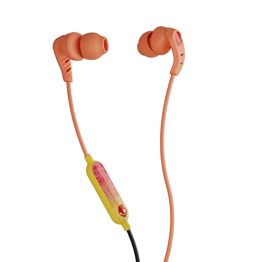 Skullcandy USB-C Wired Earbuds with Microphone - Noise Isolating In-Ear Headphones for Gym, Running & Commuting