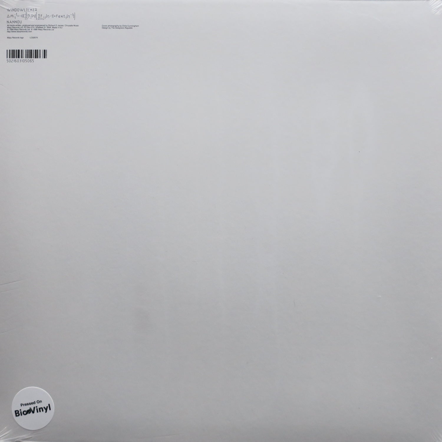 Aphex Twin 'Windowlicker' Limited Edition 12