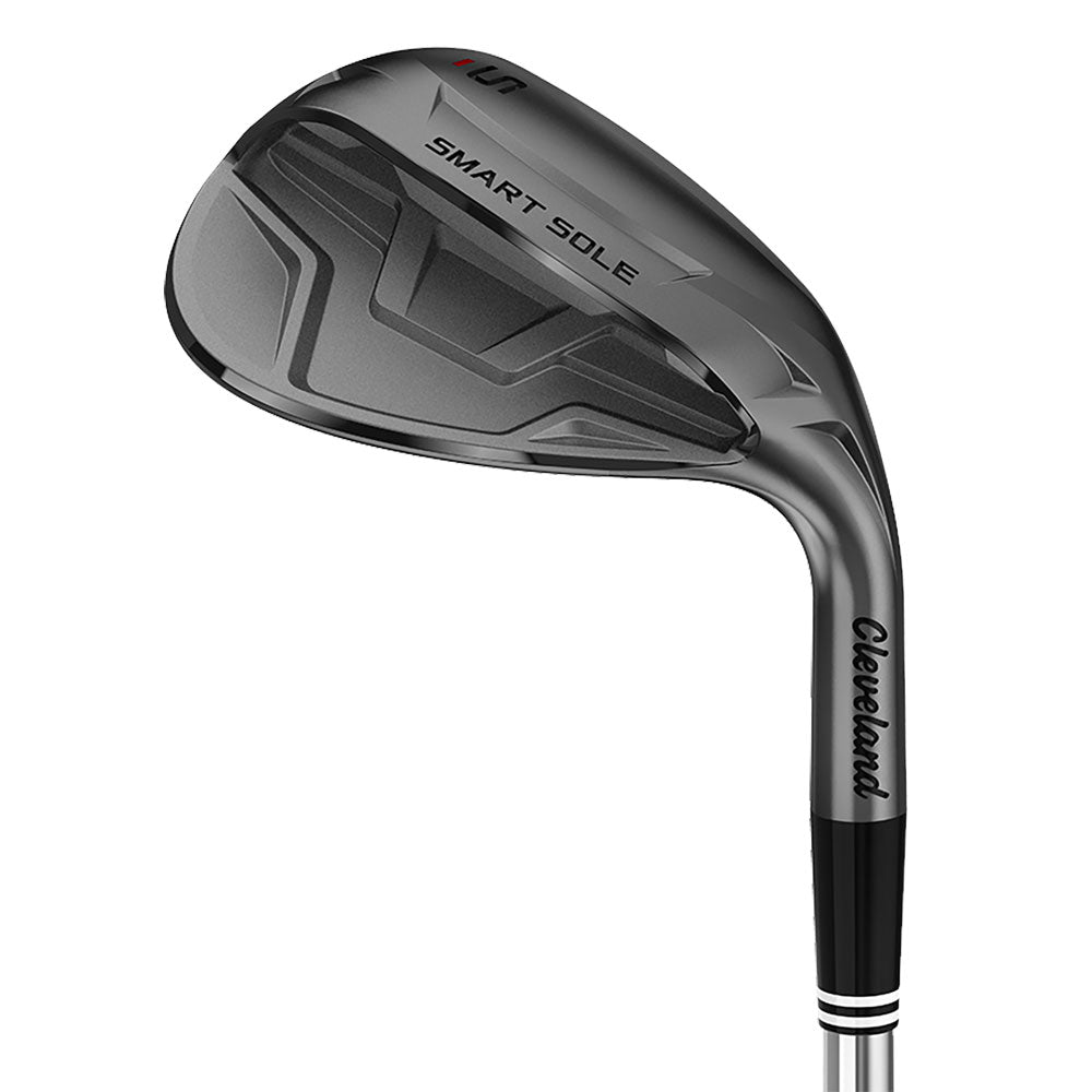 Cleveland Smart Sole 4.0 Black Satin Graphite Wedge - Right Hand Men's Golf Club for Improved Short Game Performance | Perfect for Bunker Shots, Chip Shots & Approach Play