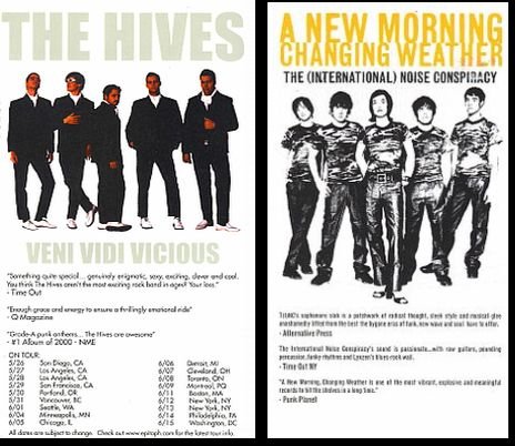 The Hives: Veni Vidi Vicious & A New Morning Vinyl Records - Punk Rock & Garage Revival Albums for Music Collectors - Perfect for Home Listening, Parties, and Vinyl Enthusiasts