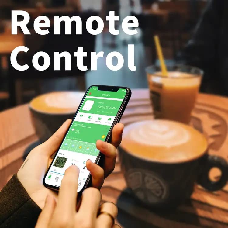 Netro Spark Smart WiFi Sprinkler Controller - 8 Zone, Weather Aware, Alexa Compatible, Remote Access for Efficient Lawn & Garden Watering - Perfect for Smart Home Automation & Outdoor Irrigation Systems