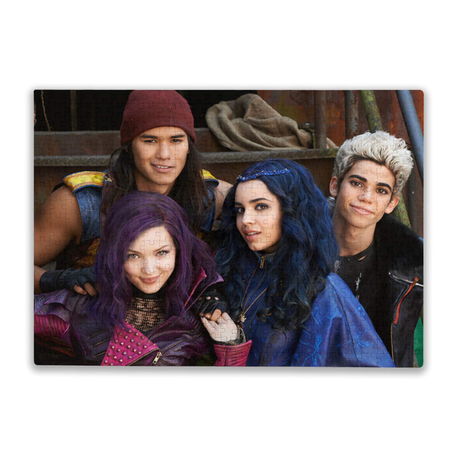 500-Piece Descendants Jigsaw Puzzle for Adults & Kids – Fun Family Game Night Activity for Disney Fans