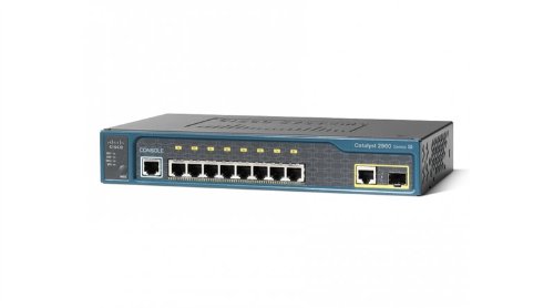 Cisco WS-C2960-8TC-S 8-Port 10/100 Ethernet Network Switch | Catalyst 2960 Series | Ideal for Small Business & Home Office Networking