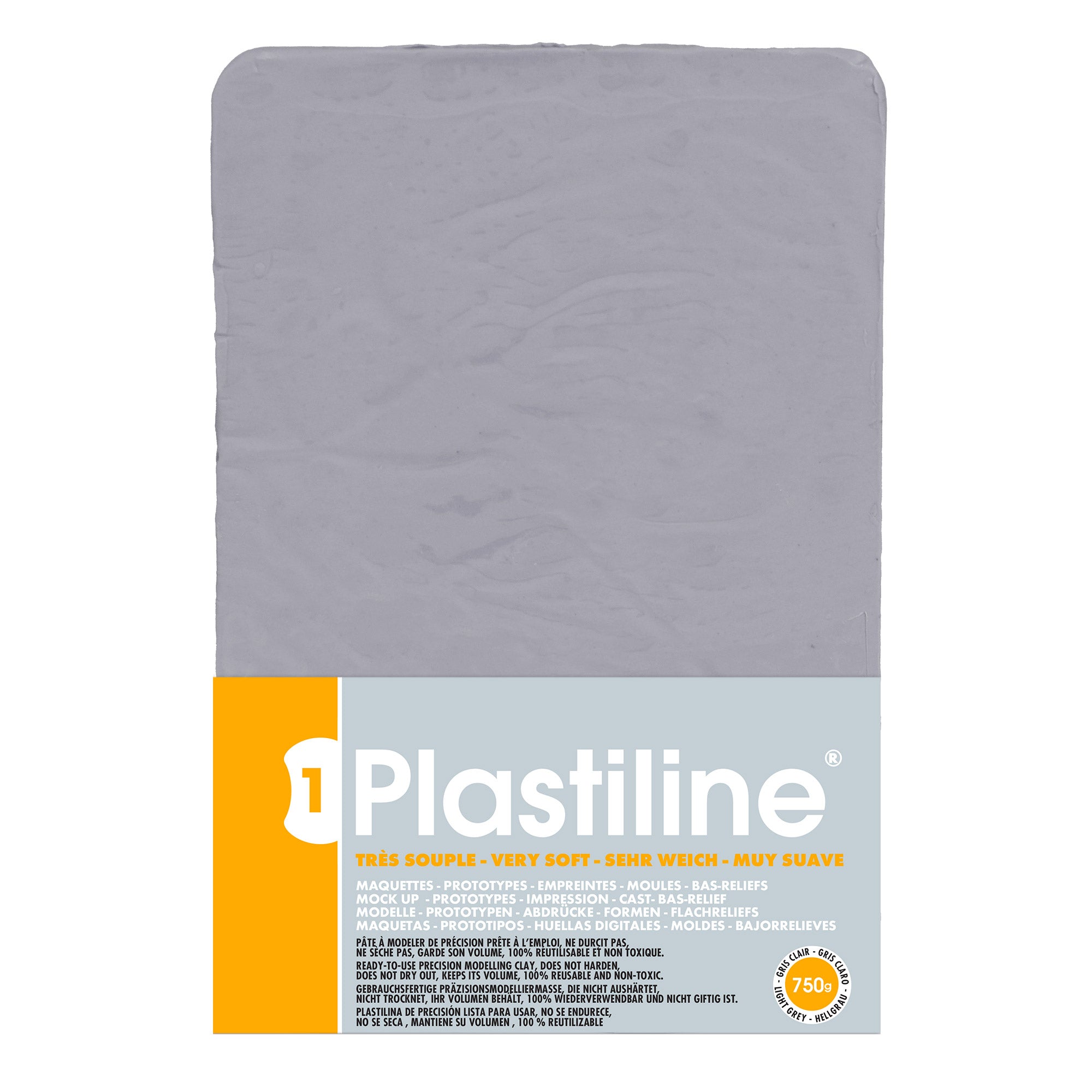 Premium 40 Hardness Plastiline Modeling Clay - Ivory Color for Sculpting, Pottery & Art Projects - Ideal for Artists, Students & DIY Crafters