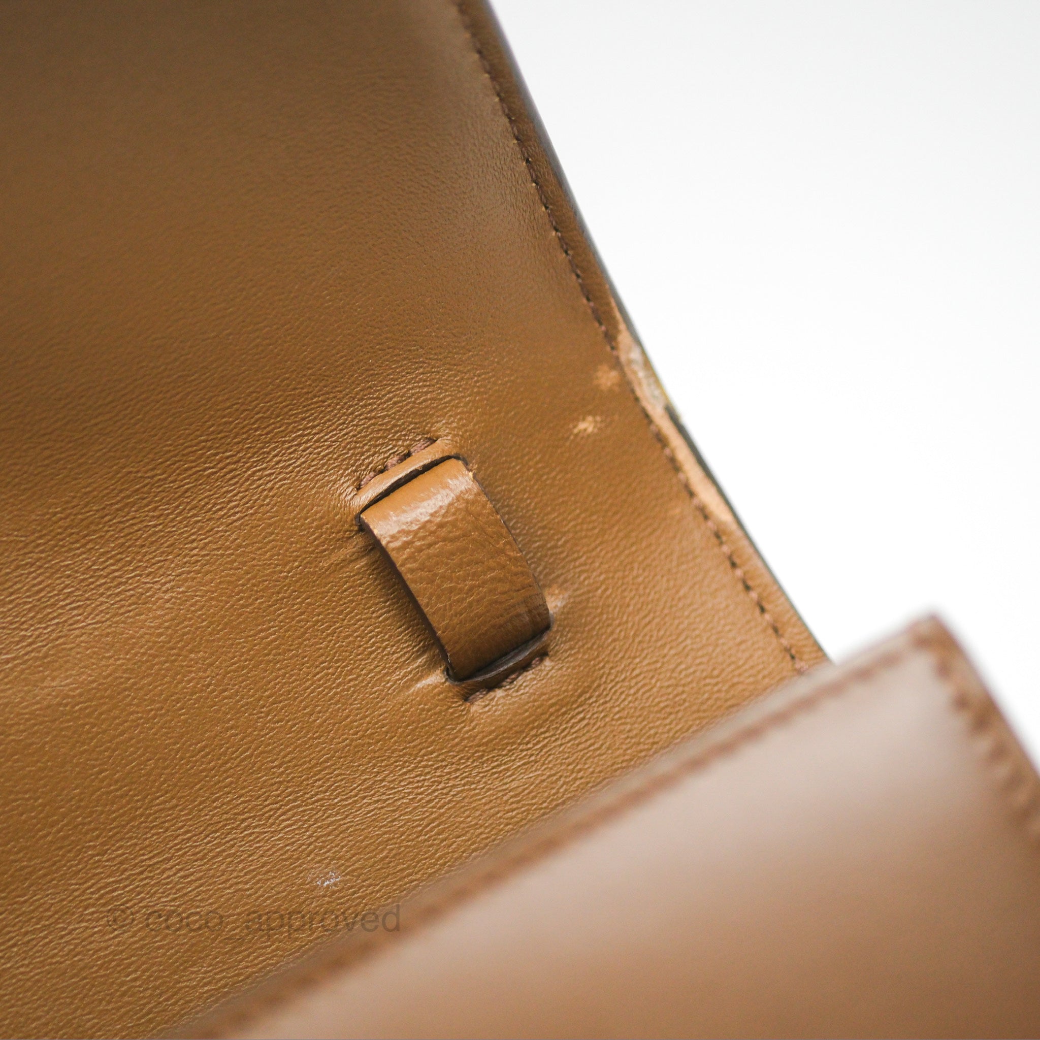 Celine Teen Classic Box Bag in Caramel Box Calfskin Leather - Perfect for Work, Travel & Everyday Luxury
