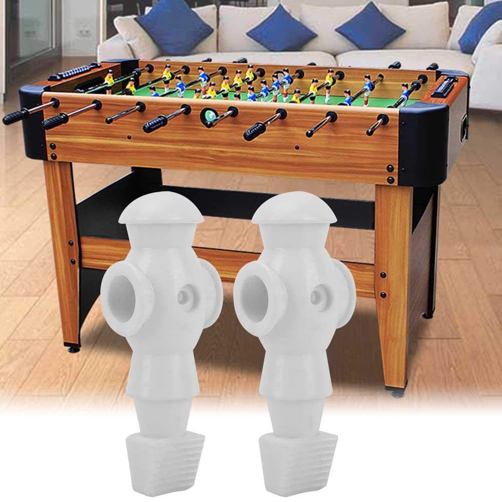 Alomejor 2Pcs Table Soccer Men - Professional Tournament Style Foosball Player Replacement Parts for Competitive Table Soccer Games | Perfect for Home Arcades, Game Rooms & Sports Bars