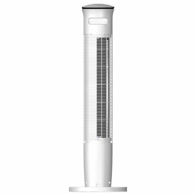 ETF9111DWH 474 Tower Fan with Ionizer - Quiet Oscillating Cooling Fan for Home, Office & Bedroom - Air Circulator with Remote Control & Energy Saving Mode
