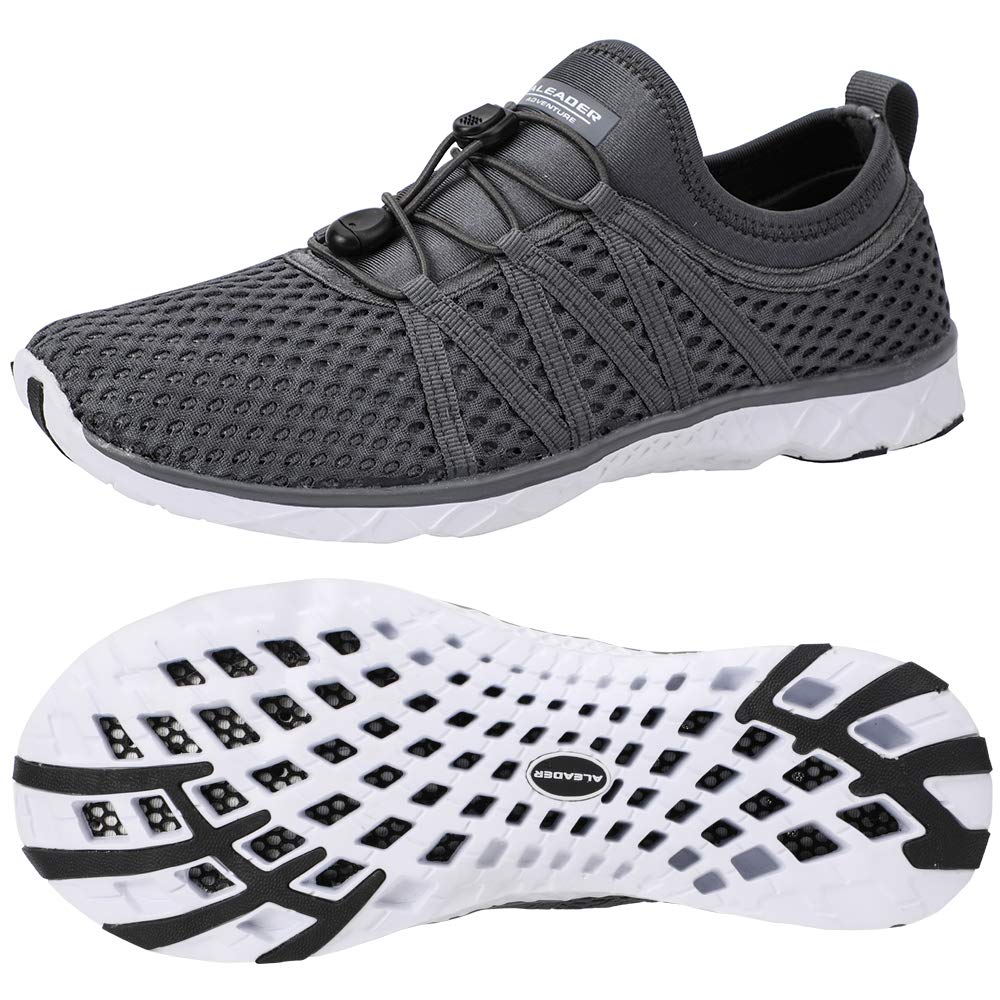 Aleader Women's Quick-Dry Mesh Slip-On Water Shoes for Beach, Pool, Yoga & Aqua Fitness | Lightweight & Comfortable