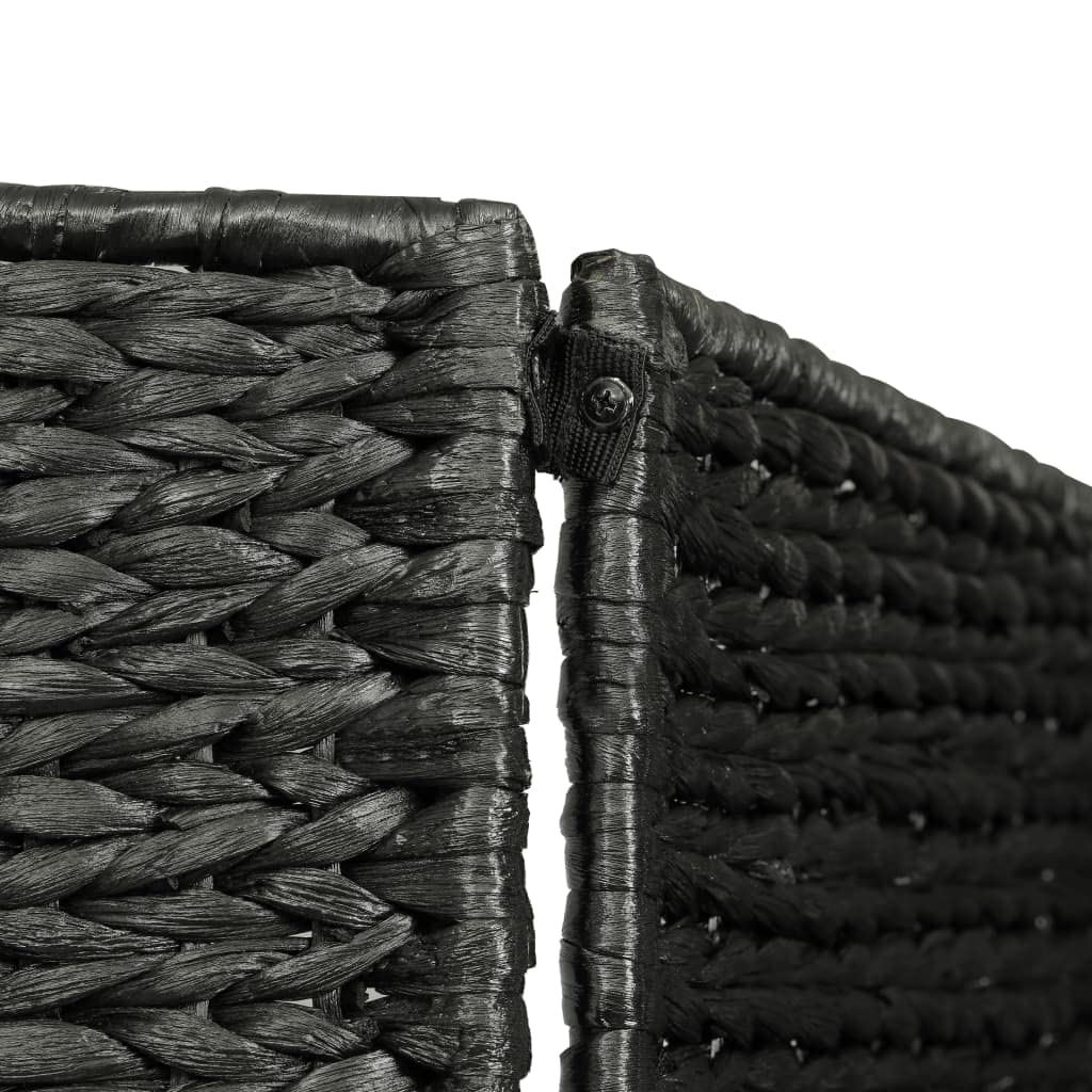 CHARMMA 5-Panel Black Room Divider Screen - 76