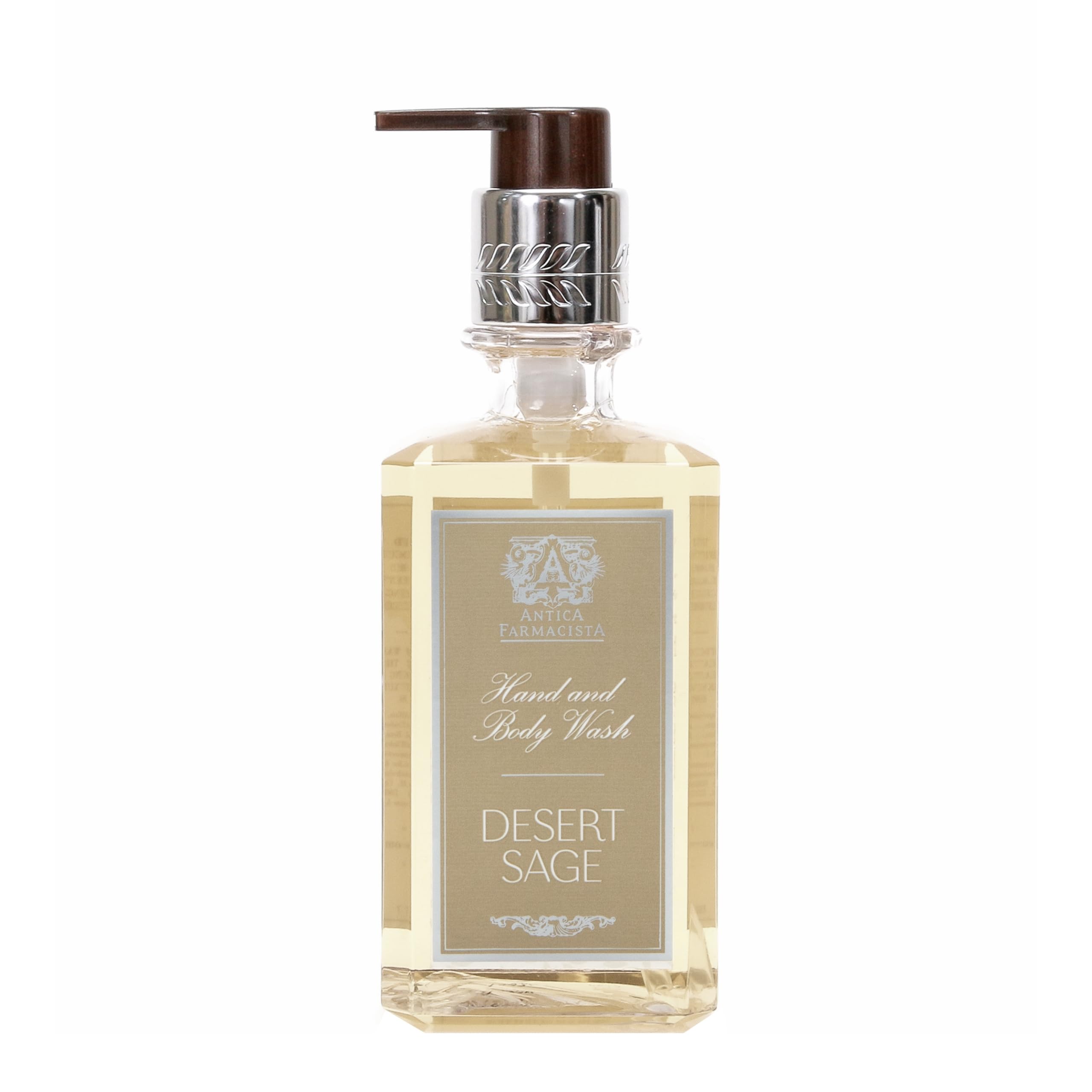 Antica Farmacista Desert Sage Scented Hand Wash - 10 Fl Oz, Luxury Foaming Soap for Bathroom & Kitchen - Hydrating & Gentle for Daily Use