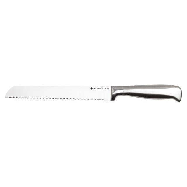 Premium Acero Stainless Steel 8-Inch Bread Knife - Professional Serrated Blade for Slicing Bread, Cakes & Pastries - Perfect for Home Baking & Restaurant Use