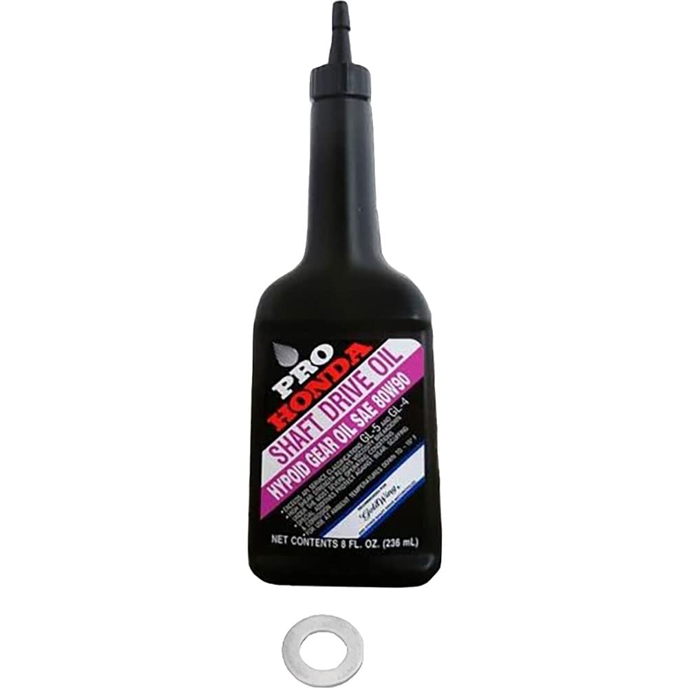 Tusk Drivetrain Oil Change Kit with Pro Honda Oil for HONDA TRX 300P FOURTRAX 1988-2000 - Complete Motorcycle Maintenance Kit for Off-Road & Trail Riding