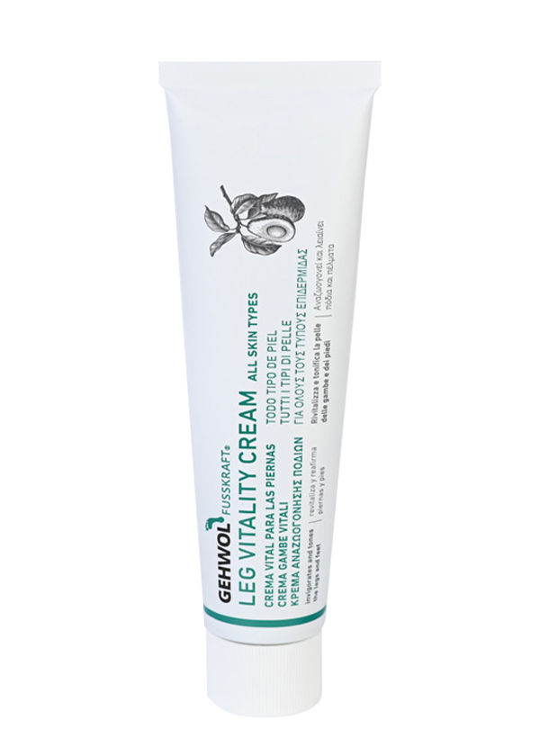 Gehwol Leg Vitality Cream - Moisturizing & Revitalizing Foot Care for Tired, Aching Legs - Perfect for Post-Workout Recovery & Daily Comfort