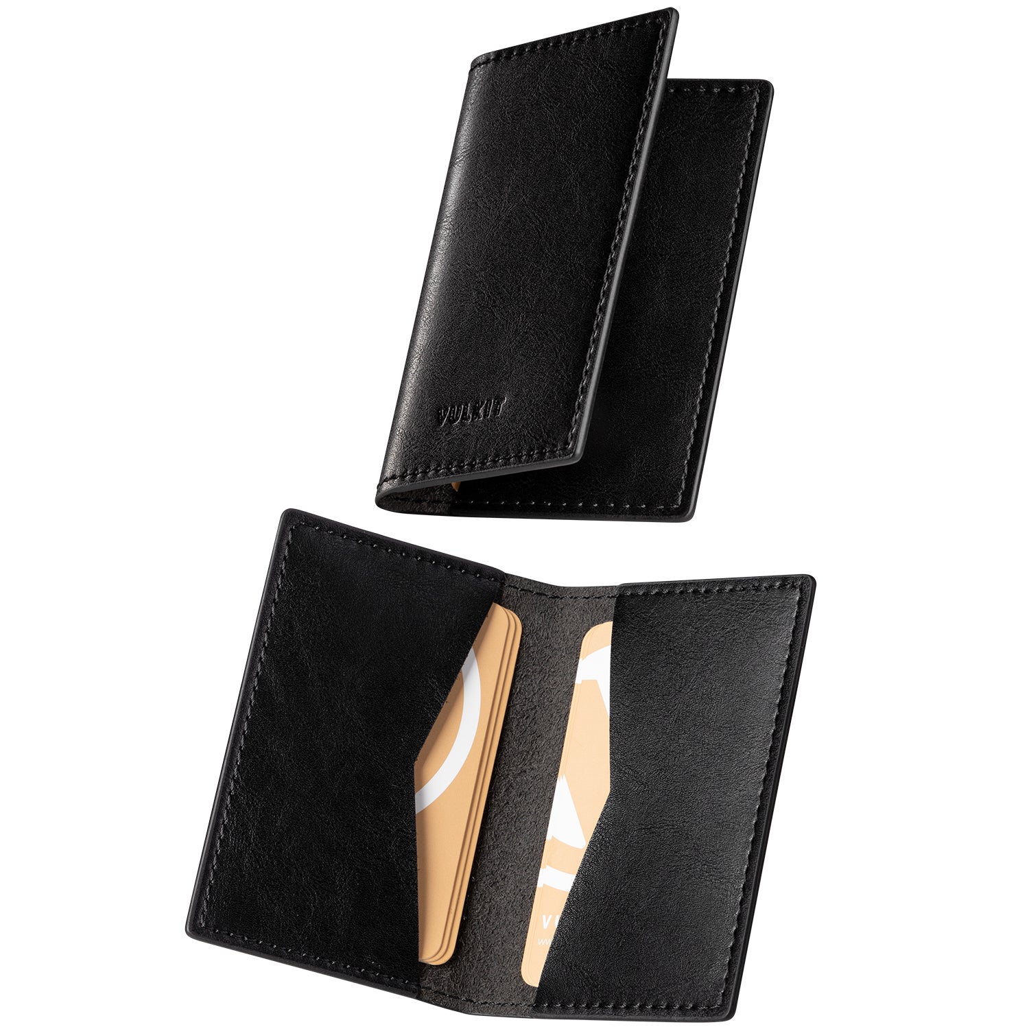 VBC100 Dual-Sided Slim Business Card Holder - Holds Up to 20 Credit Cards & ID Cards | Perfect for Professionals, Networking Events & Wallet Replacement