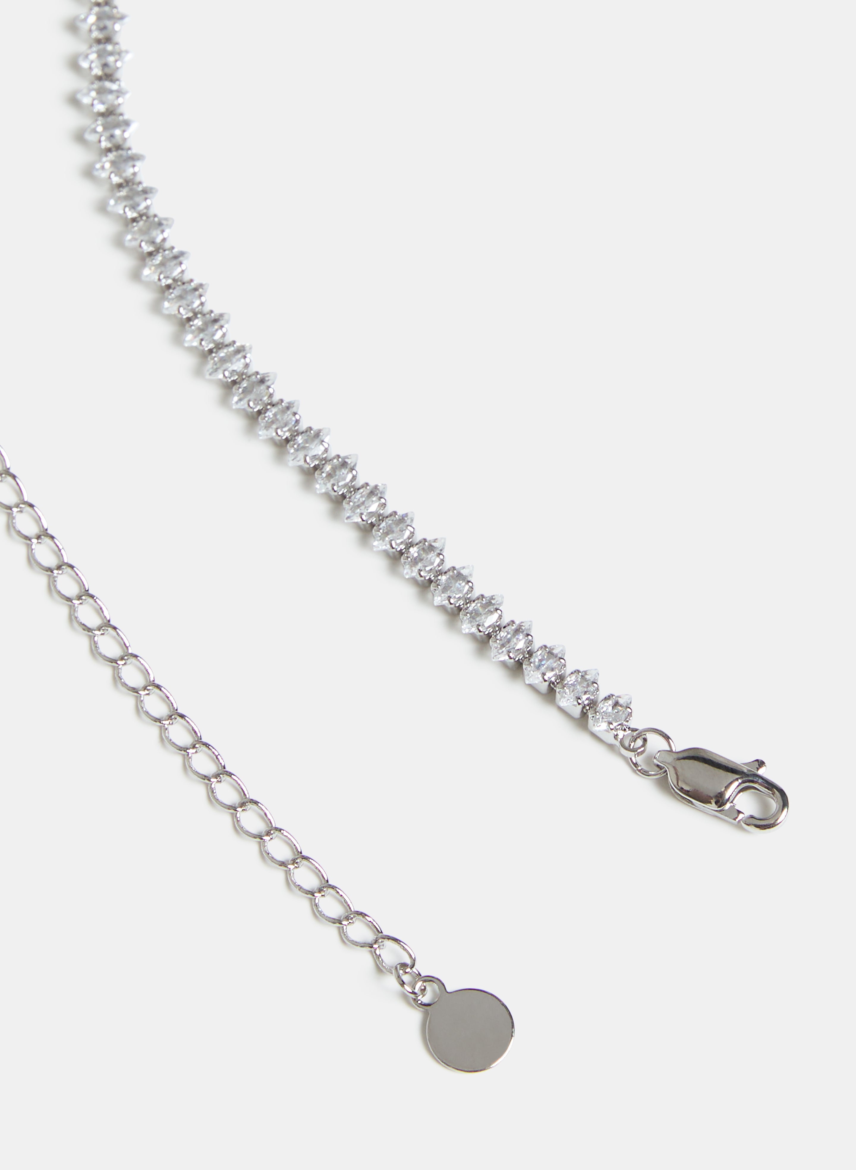Elegant Cubic Zirconia Crystal Necklace for Women - Perfect for Weddings, Parties & Special Occasions
