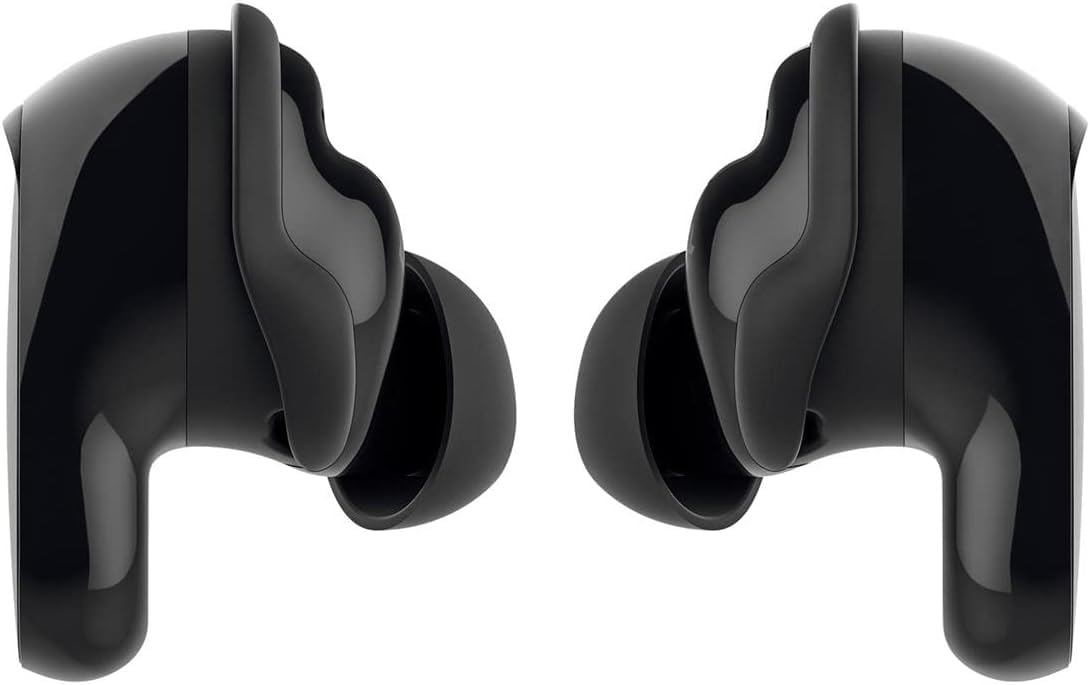 Bose QuietComfort Earbuds II Wireless Bluetooth Earbuds with Active Noise Cancelling Technology - Personalized Noise Cancellation & Sound, Triple Black - Perfect for Travel, Workouts & Commuting