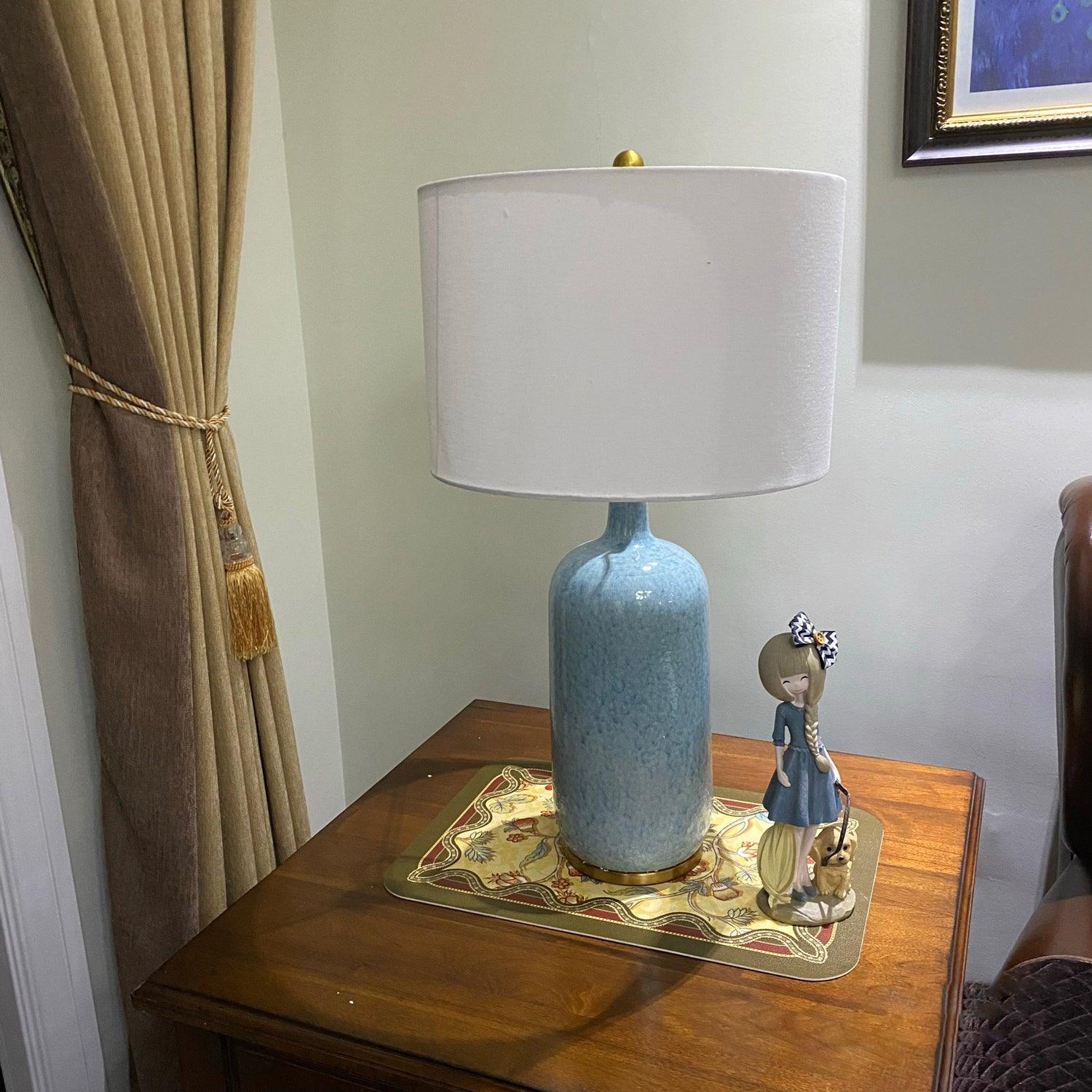 Culloden Table Lamp - Modern LED Desk Lamp with Adjustable Brightness for Home Office, Bedroom & Study Room | Perfect for Reading, Working & Decor