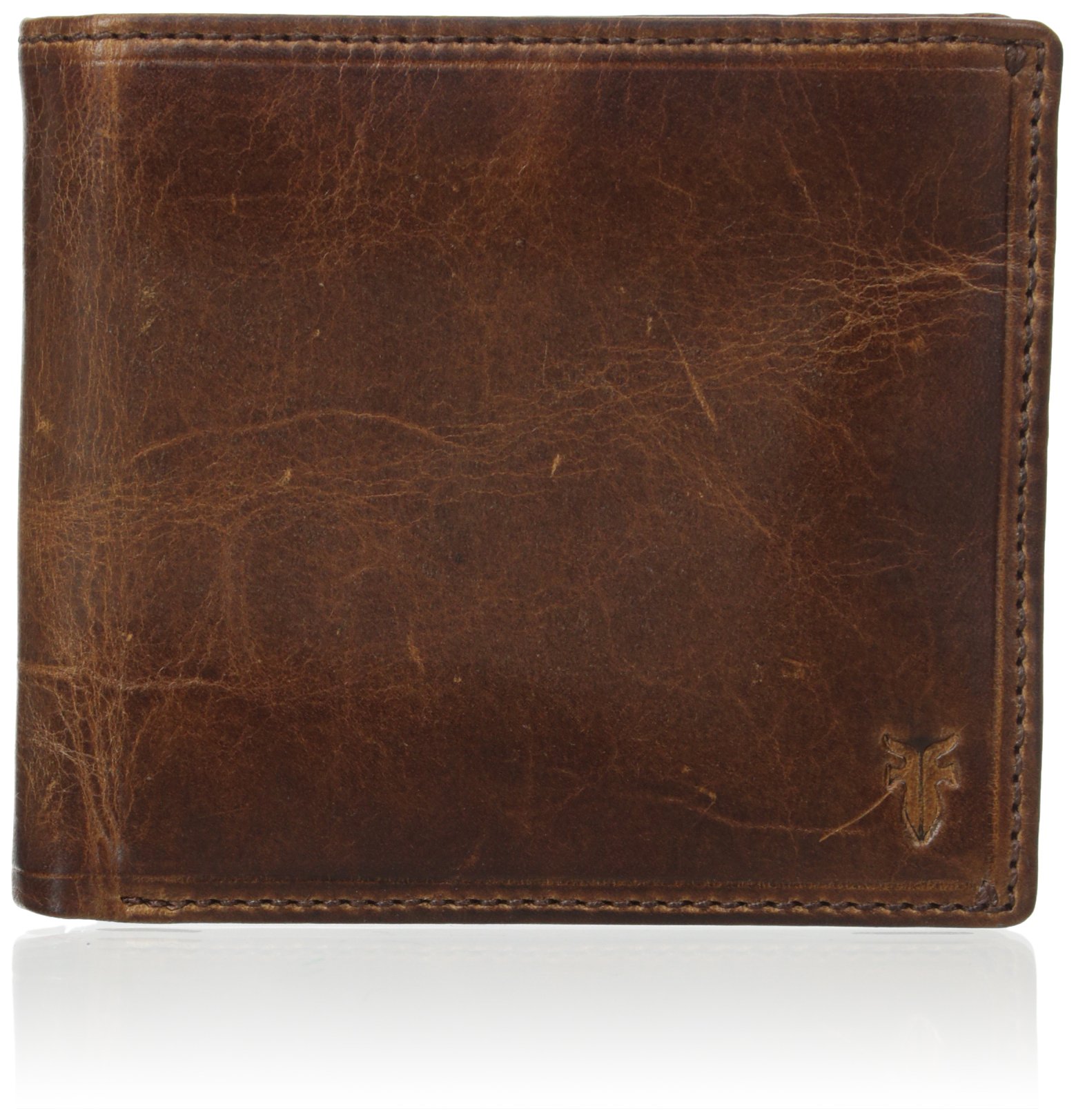 FRYE Men's Logan Antique Pull-Up Leather Billfold Wallet - Slim Bifold Wallet for Men with RFID Protection - Perfect for Everyday Carry, Business & Travel
