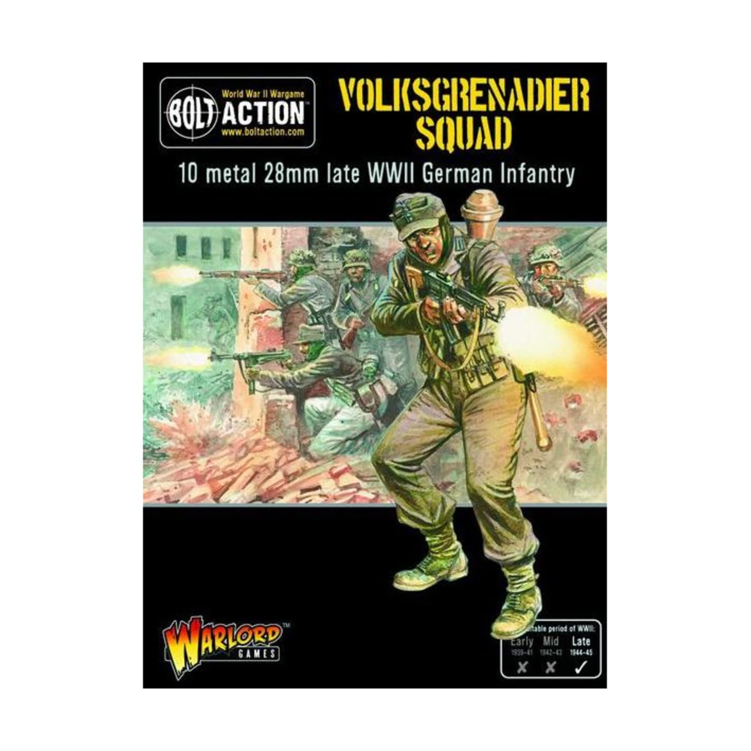 WW2 German Volksgrenadier Squad - Bolt Action Miniatures for Wargaming