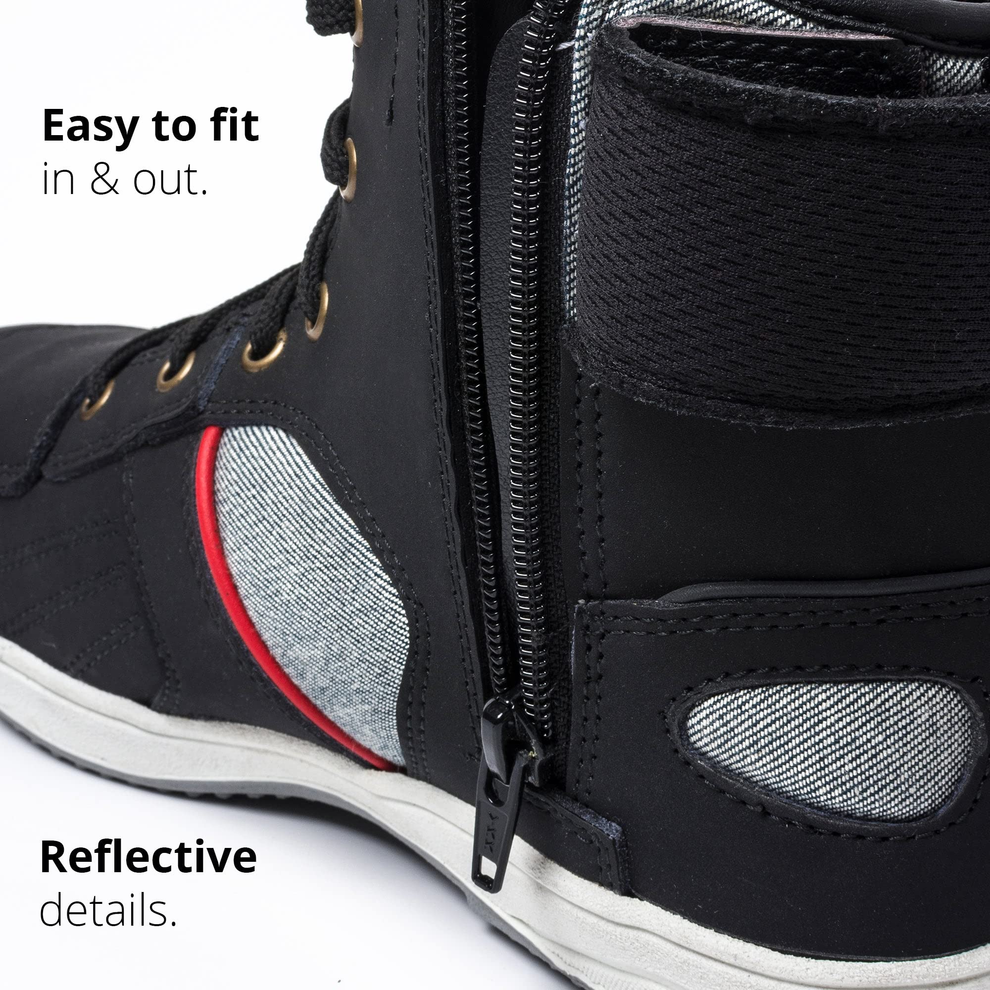 KRONOX Men's Motorcycle Sneakers - Protective Riding Shoes for Street Bikes | Comfortable & Durable for Commuting & Urban Riding