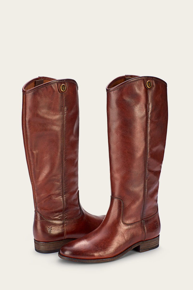 Melissa Button 2 Wide Calf Boots - Pre-Owned & Eco-Friendly Women's Fashion for Work, Casual & Winter Outfits
