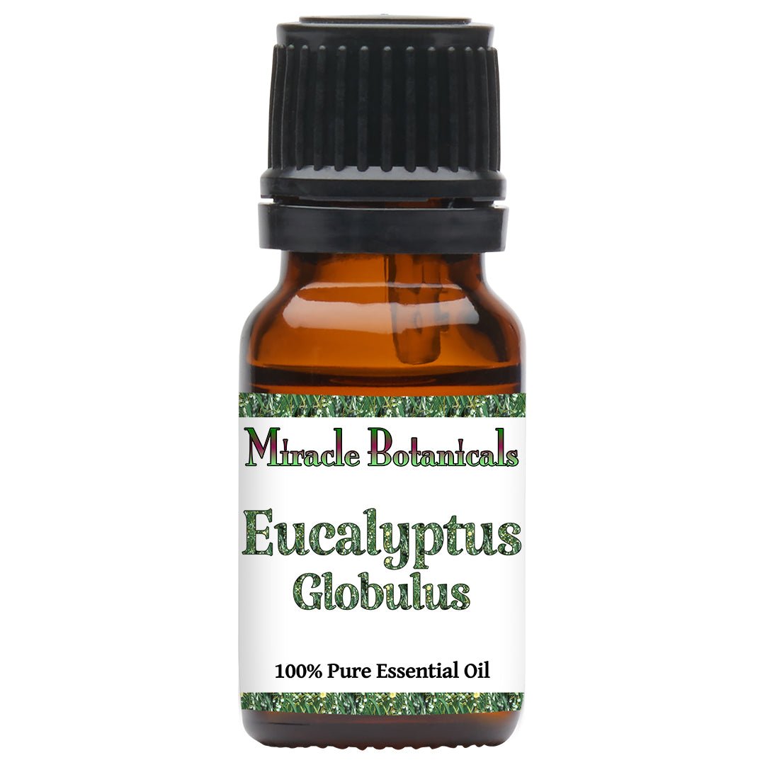 Pure Eucalyptus Globulus Essential Oil - 100% Natural Therapeutic Grade for Aromatherapy, Diffusers & Massage - Relieves Stress & Congestion - Perfect for Home Spa & Wellness