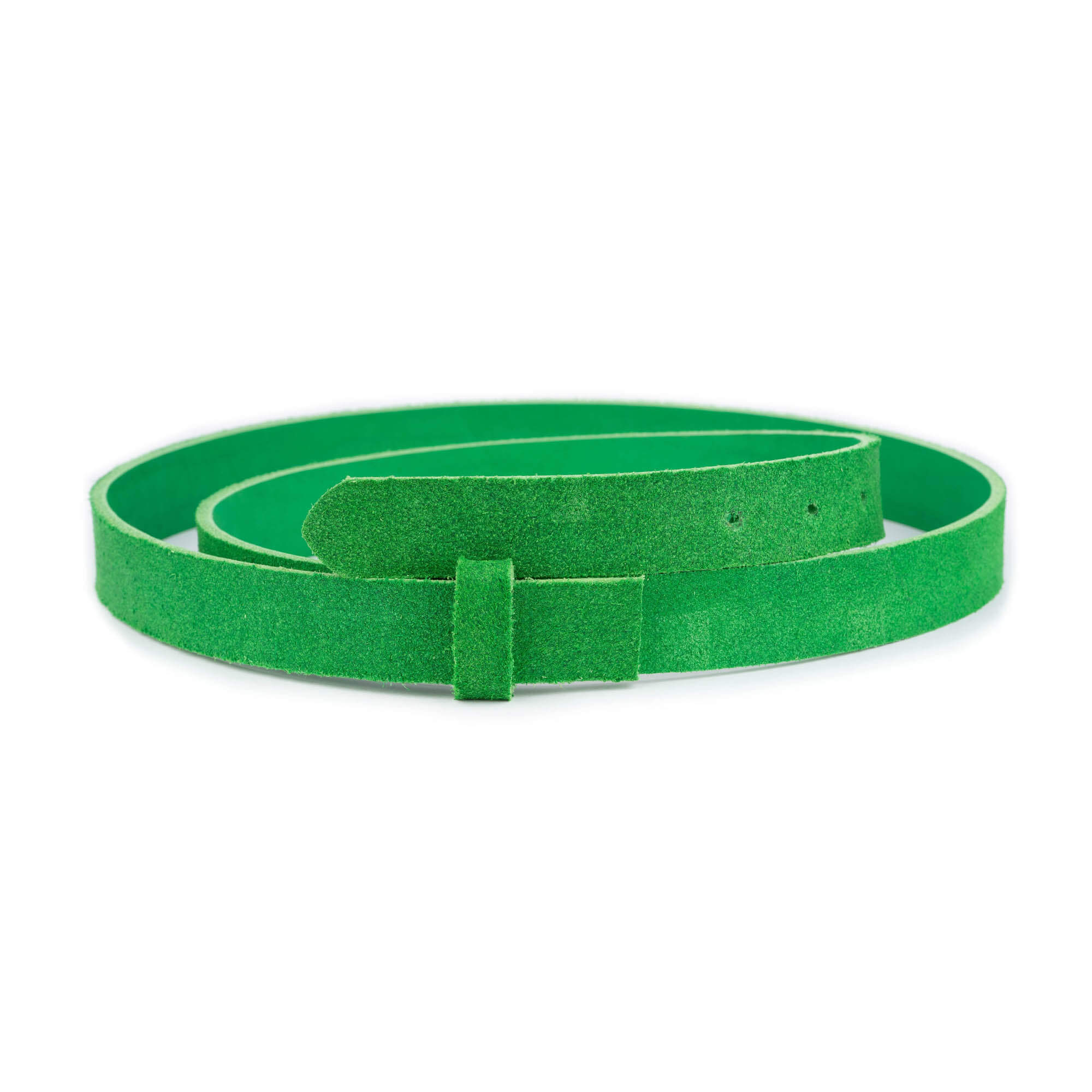 Bright Green Suede Leather Belt Strap Replacement for Cartier Women's Watch | Fashion Accessory for Casual & Formal Outfits