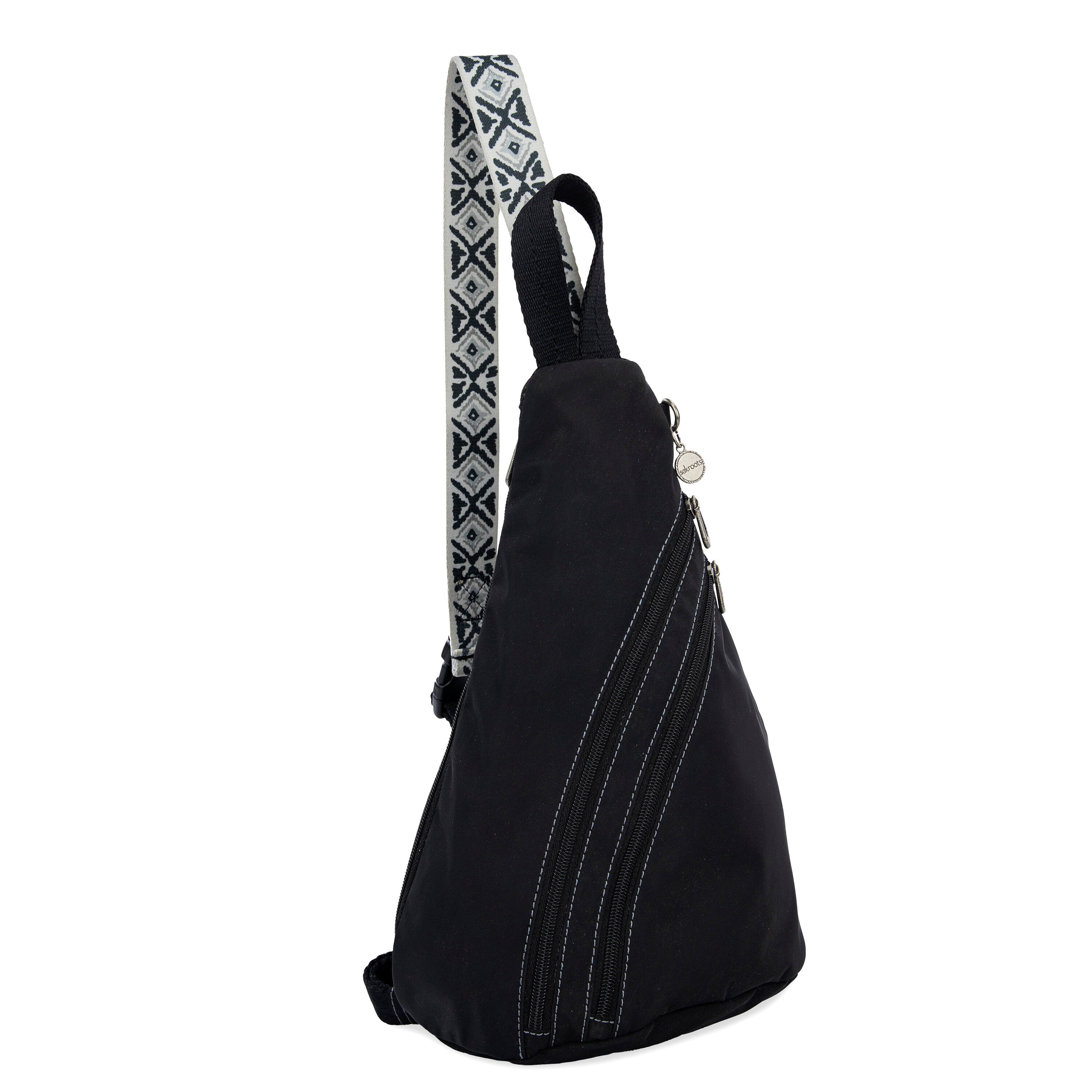 On The Go Sling Backpack - Lightweight Crossbody Travel Bag for Men & Women - Perfect for Hiking, Commuting & Everyday Use