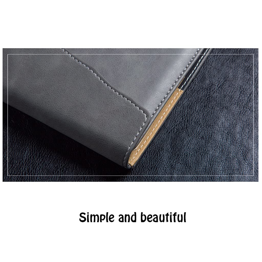 Locked Password Notebook - Retro Business Diary with 120 Thickened Sheets, Portable Multifunctional Notepad for Office, School & Travel (Black) | Perfect Gift for Professionals & Students