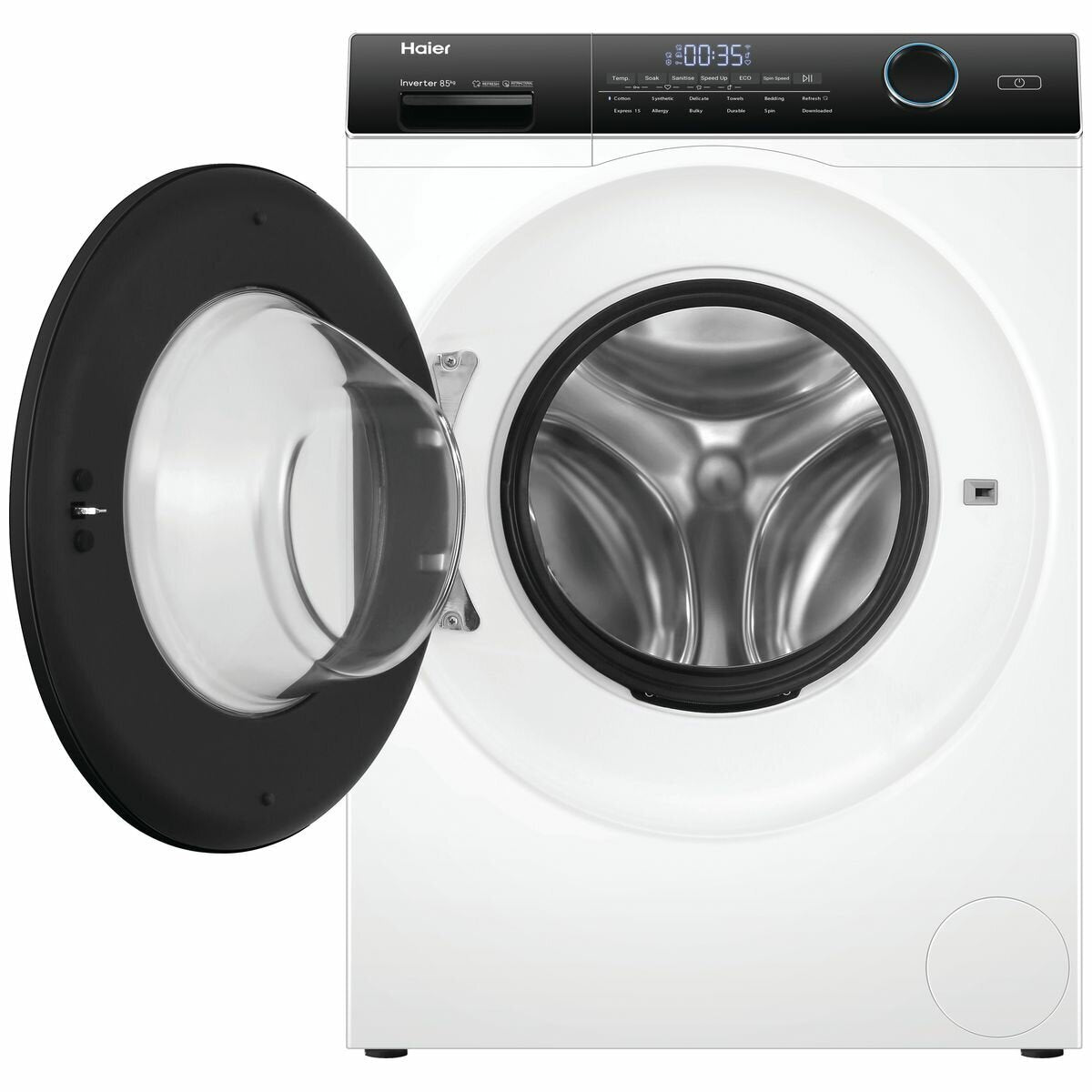 Haier 500 Series 8.5kg Front Load Washing Machine HWF85AN1 - Energy Efficient, Quiet Operation for Apartments & Small Homes