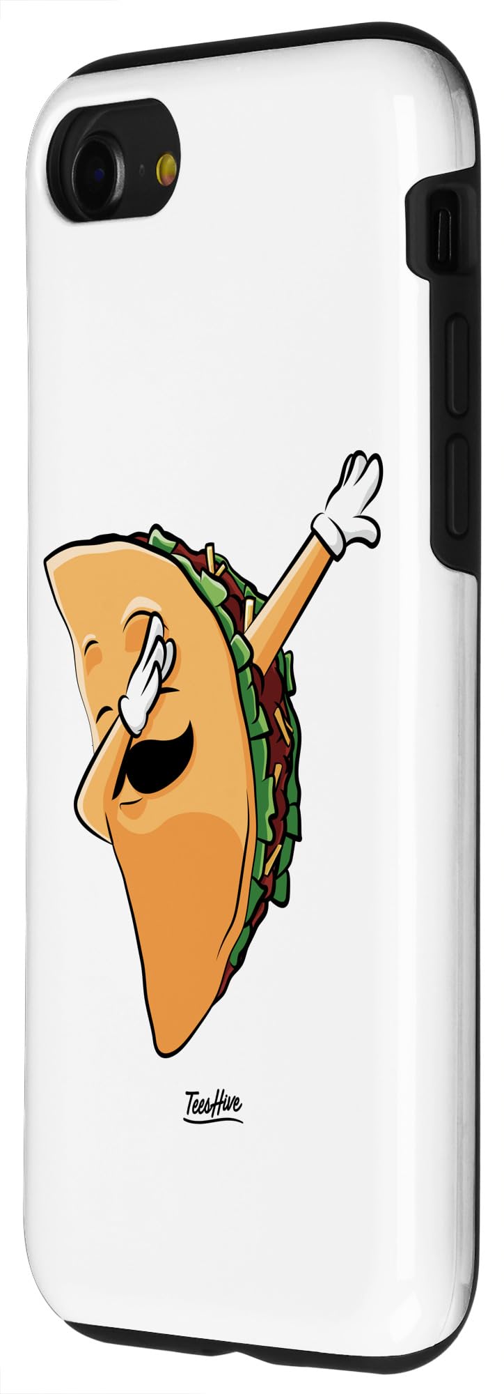 Dabbing Taco iPhone SE (2020) / 7 / 8 Phone Case - Funny Protective Cover for Apple iPhone SE 2nd Gen, iPhone 7 & 8 - Perfect for Taco Lovers & Humor Enthusiasts