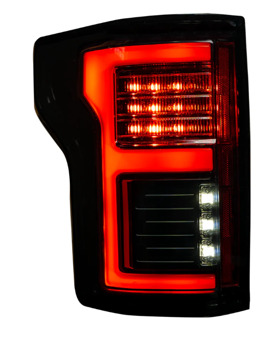 Ford F150 2015-2017 Smoked OLED Tail Lights - High Performance LED Brake Lights for Pickup Trucks | Perfect for Night Driving & Custom Car Upgrades