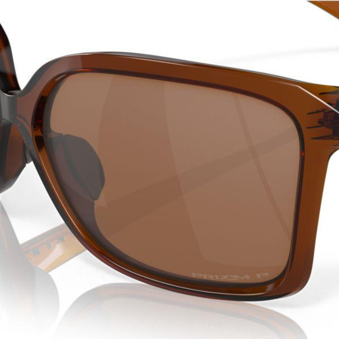 Oakley Wildrye Sunglasses Polished Rootbeer Frame with Prizm Tungsten Polarized Lenses - 0OO9230 923003 - Perfect for Outdoor Sports, Driving & Everyday Wear